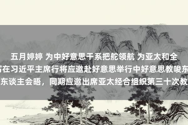 五月婷婷 为中好意思干系把舵领航 为亚太和全国隆盛注入正能量——写在习近平主席行将应邀赴好意思举行中好意思教唆东谈主会晤，同期应邀出席亚太经合组织第三十次教唆东谈主非认真会议之际