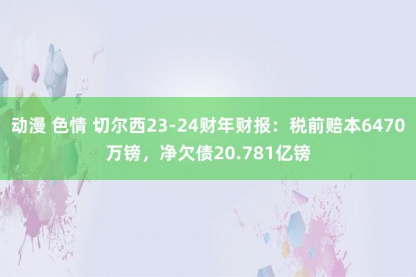 动漫 色情 切尔西23-24财年财报：税前赔本6470万镑，净欠债20.781亿镑